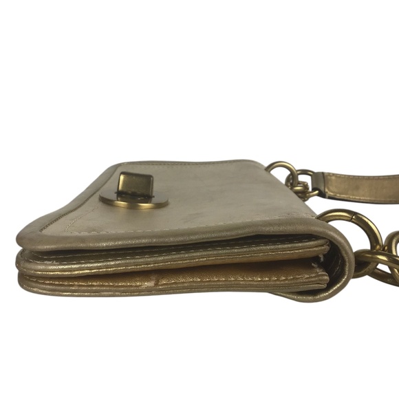 Coach Gold Satchel Bag - Picture 4 of 16